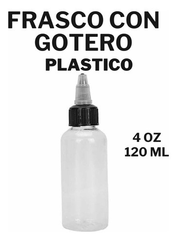 Frasco Con Gotero 4 Oz Tattoo Tatuaje 0