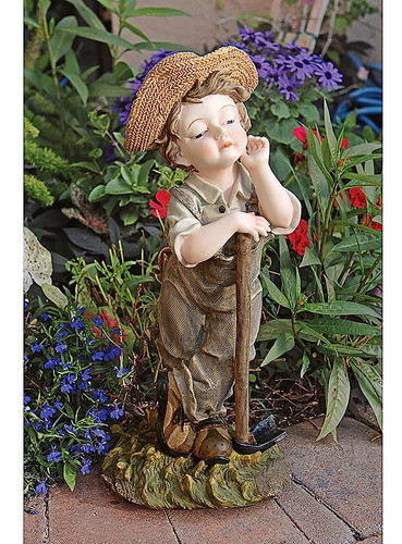 Diseño Toscano Farmer Frank Estatua 1