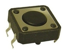 Tact Switch Altura 4.3mm Grande Base 12x12mm X 10 Unidades 0
