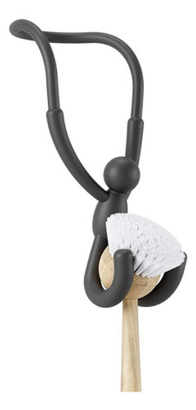 Organizador Flexible Esponjas Negro Buddy 0 Organizador Flexible Esponjas Negro Buddy 0