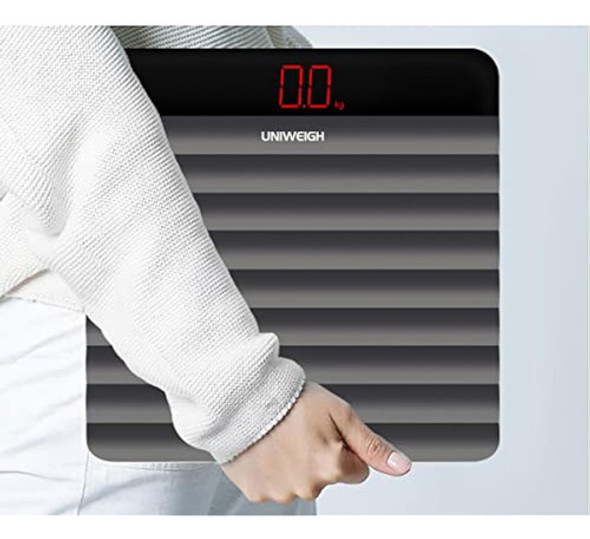 Uniweigh Báscula De Baño Digital Ultra Gruesa Con 0 Uniweigh Báscula De Baño Digital Ultra Gruesa Con 0