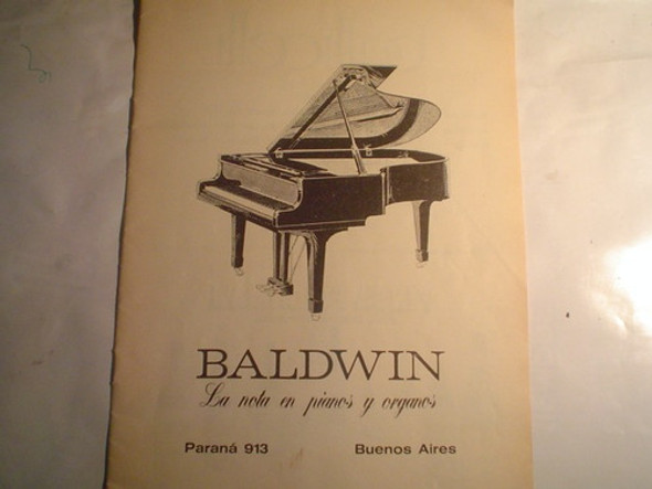 Baldwin Piano Organo Publicidad 1977 0