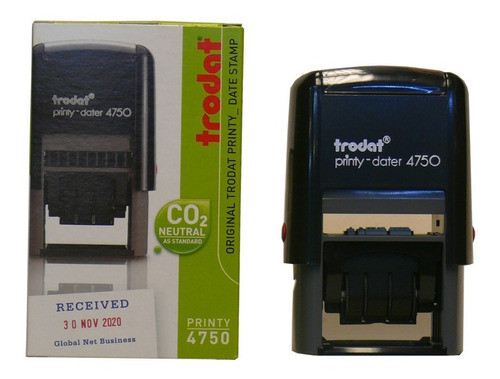 Sello Automático Trodat 4750 Fechador Con Almohadilla Incluí 0