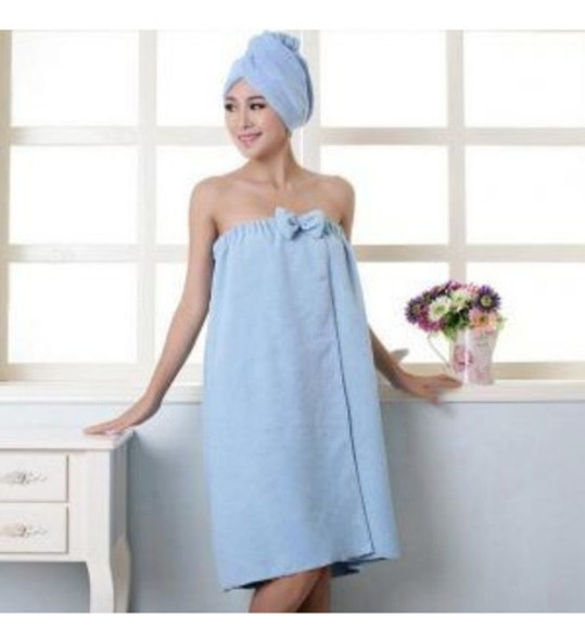 Salida De Baño Con Turbante. Consultar Colores Disponibles 1