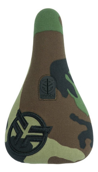 Asiento Para Bicicleta De Bmx Federal Logo Slim Camo Fino 1