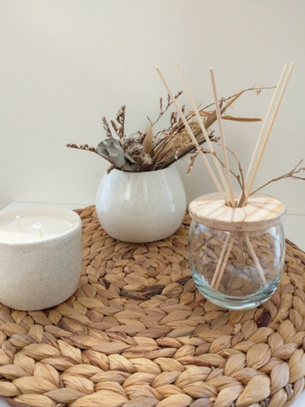 Difusor Vidriotapa De Madera + Varillas Rattan + Pet 250cc 1