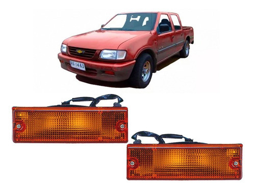 Juego De Giros Faros Spoiler Isuzu Luv 1997 1998 1999 Ambar 0