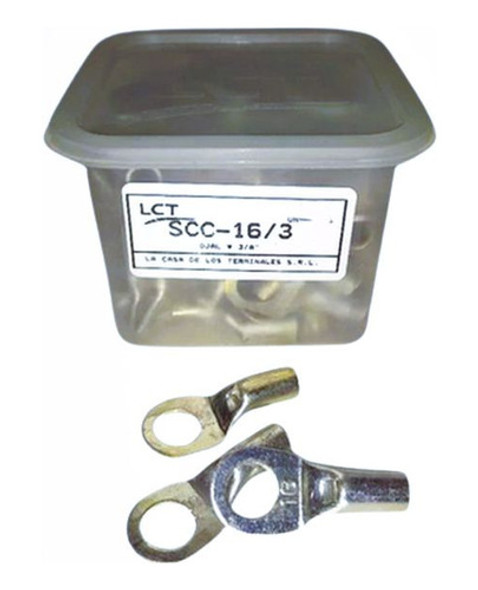 Terminal 16mm Lct Ssc-16-ojal 3/8 Cobre Estañado  X 7u. 0