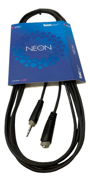 Cable Extensión Auriculares Mini Plug St Mini Jack X 3 Mts 0