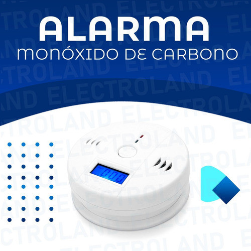 Detector Alarma De Monóxido De Carbono Digital Autónomo 1
