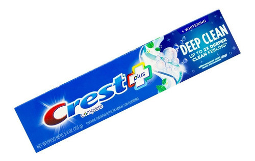 Crest Plus Pasta Dental Deep Clean Menta Efervescente Local 1