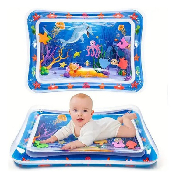 Alfombra Infantil De Agua Gruesa Para Bebe Inflable 1