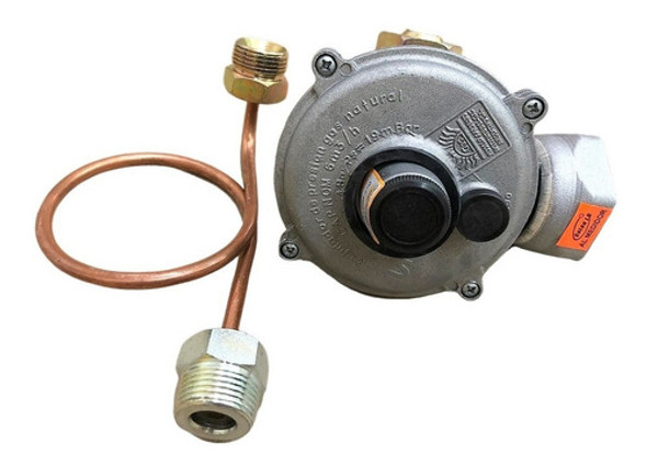 Regulador Gas Natural 6 Metros Con Flexible Galea 0