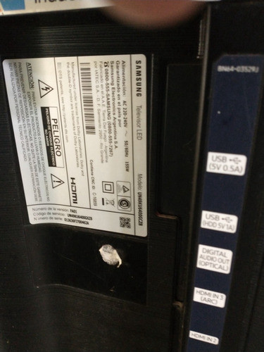 Fuente Tv Samsung Un 49ku6400 Gczb 0