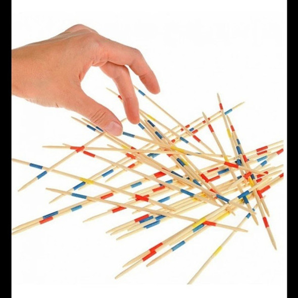 Juego De Mesa Palitos Chinos Caja De Madera 18 Cm X6 Unid 1