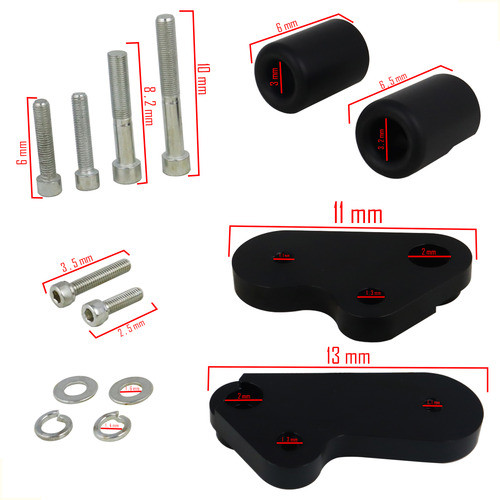 Slider Topes Defensas Laterales Yamaha R1 2009-2014 1