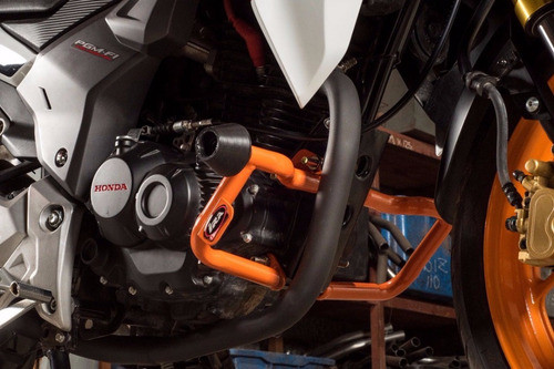 Defensa Con Sliders Honda Cb190 R Repsol Calidad Ira 1