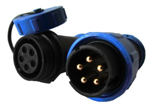 Conector Para Uso Automotriz O Industrial De 5 Pines 0