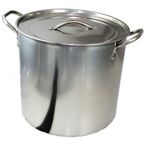 Olla Gastronomica 26cm 11 Litros Acero Inoxidable  Con Tapa 0