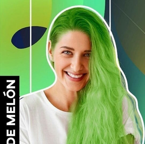 Tintura Fantasia  Cielo Color Otowil Verde Melon Lefemme 1