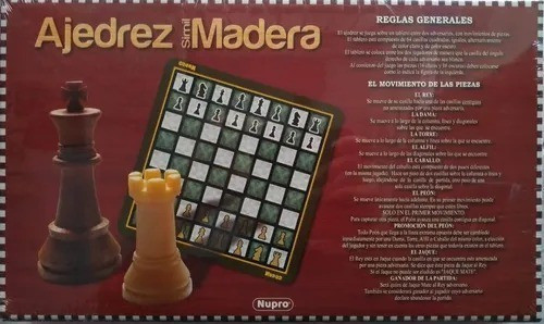 Ajedrez Simil Madera 1