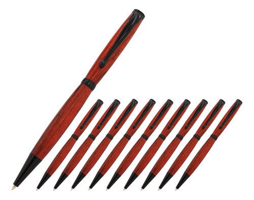 Torneado Madera Heredado Elegante  Pluma Muchos Acabados 0