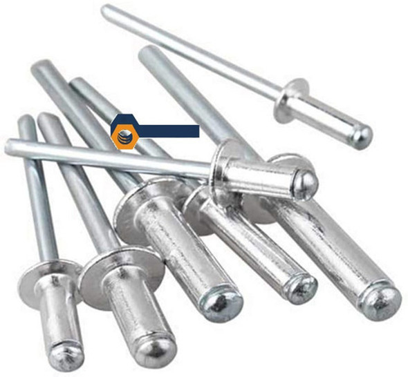 Remache Pop Rapido Aluminio 6x12 Ribot X500un 0