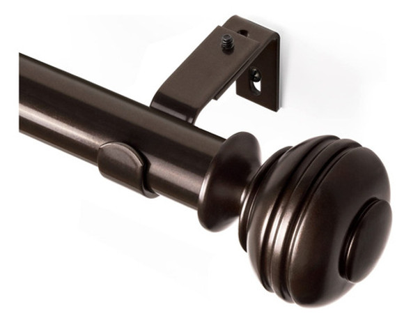 Euplar - Barra De Cortina Larga Para Ventana, 72-144 Pulgada 0