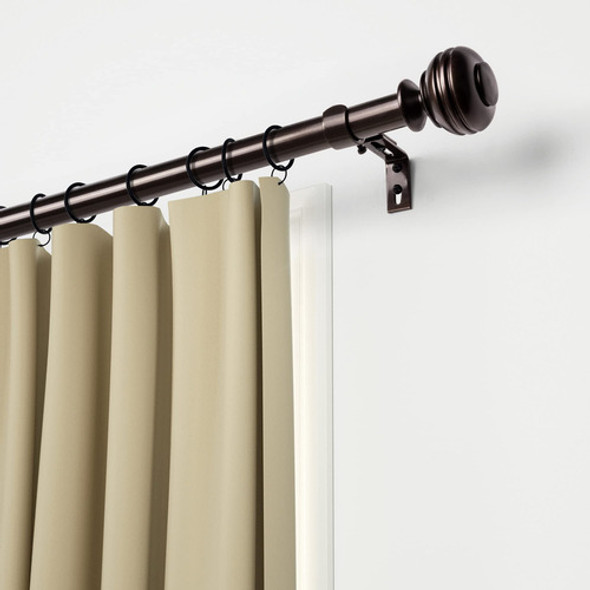 Euplar - Barra De Cortina Larga Para Ventana, 72-144 Pulgada 1