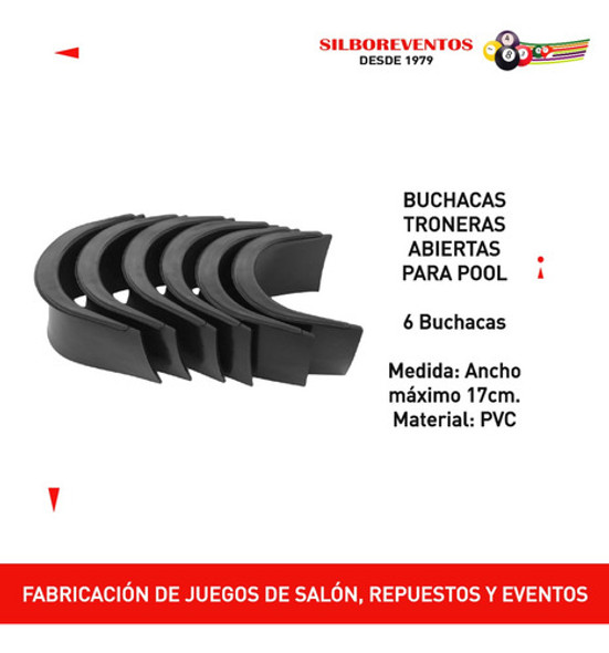 6 Buchacas Abierta Pollerita Grande Nacional Pool 1 6 Buchacas Abierta Pollerita Grande Nacional Pool 1