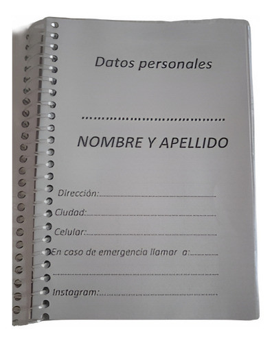 Anotador Para Regalar, Cumpleaños,comunión,díadel Padre X 10 0