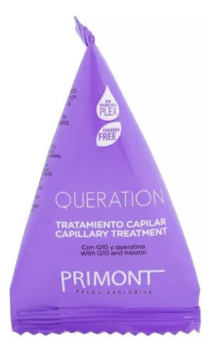 Primont Queration Q10 X24 Monodosis Máscara Pelo Anti Frizz 1