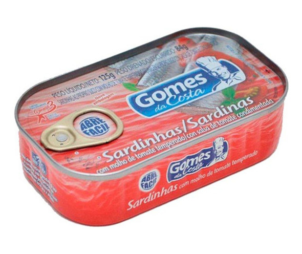 Sardina  Tomate 125 Gr G.d.costa Pescaderia 0