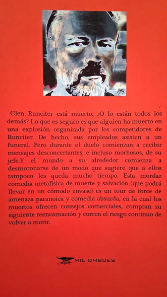 Ubik – Philip K. Dick (Spanish Edition, Paperback)