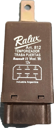 Temporizador Trabapuerta Renault 911 18 Ralux 812 0