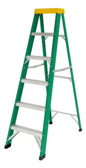 Escalera De Tijera Plegable Fibra De Vidrio Fts-6 0 Escalera De Tijera Plegable Fibra De Vidrio Fts-6 0