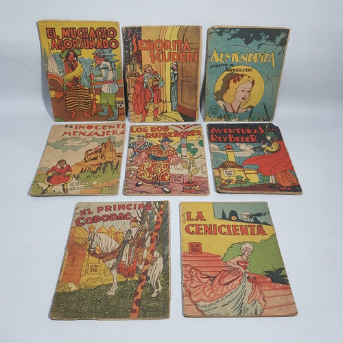Antiguos Libritos Infantiles Editorial Tor Lote 8 Mag 61856 0