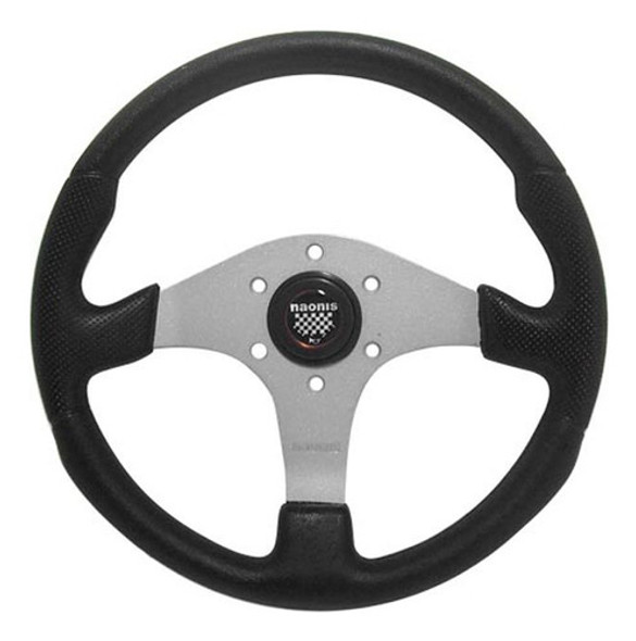 Volante Universal Nautic 3 Rayos 36 Cm Diámetro Color Negro 0