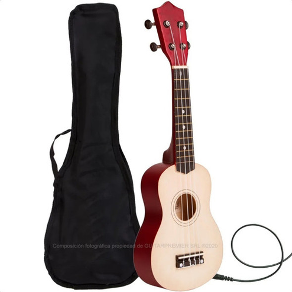 Ukelele Electroacustico Superior Colores Funda Acolchada Pua 0 Ukelele Electroacustico Superior Colores Funda Acolchada Pua 0