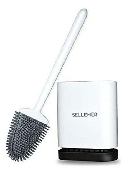Set De Cepillo Y Soporte Para Inodoro De Baño, Cepillo Limpi 0
