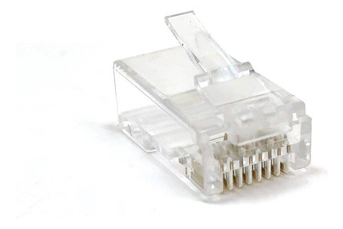 Conector Micro Conectores Inc Paquete De 100 Cat6 Rj45 Enchu 1