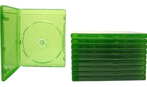 Casos De Juego De Reemplazo De 12 Mm Translucidos Verdes Xb 0