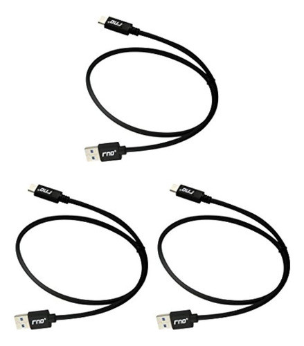 Cable Usb-c A Usb-a (3.0) Cargador Rápido Corto Cable De 1.5 0