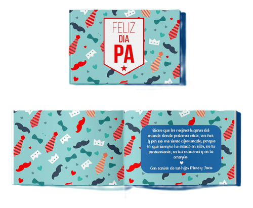 Fotolibro Imprimible Editable Día Del Padre Powerpoint #2 0