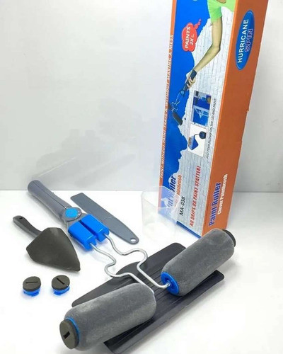Rodillo Recargable Para Pintar Doble Facil Con Accesorios 0
