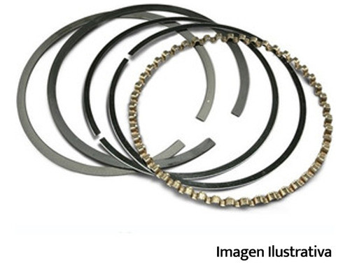 Juego De Aros Std (76mm) Cti Fiat Uno 96-04 0