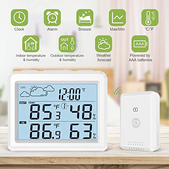 Actualizado Estacion Meteorologica Termometro Interiore... 1