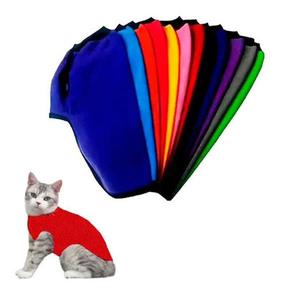 Capa Poncho Buzo Abrigo Polar Liso Varios Mascotas Gatos 0 Capa Poncho Buzo Abrigo Polar Liso Varios Mascotas Gatos 0