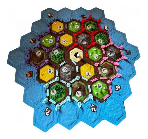 Catan + Expansión 3d 0