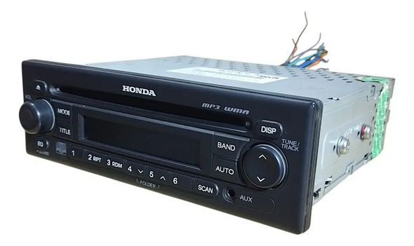 Honda Fit 2009 Original Multimedia Radio CD Player – Black (Used, OEM) Honda Fit 2009 Original Multimedia Radio CD Player – Black (Used, OEM)